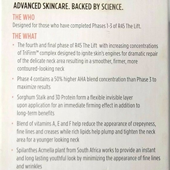 BeautyBio R45 The Lift Phase 4 Advanced Neck Contour Treatment (Sealed B… - Picture 2 of 4